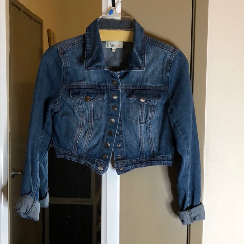 Cropped Jean Jacket